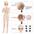 UCanaan Customized 1/3 BJD Doll 24 Inch Ball Jointed Dolls + Basic Makeup + Different Hands,Free to Change DIY Dolls(Brown Eyes)